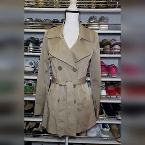 Vertigo Double Breasted Trench Coat
